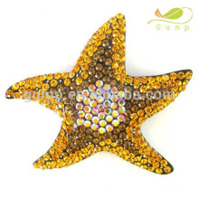 Strass Starfish Pin